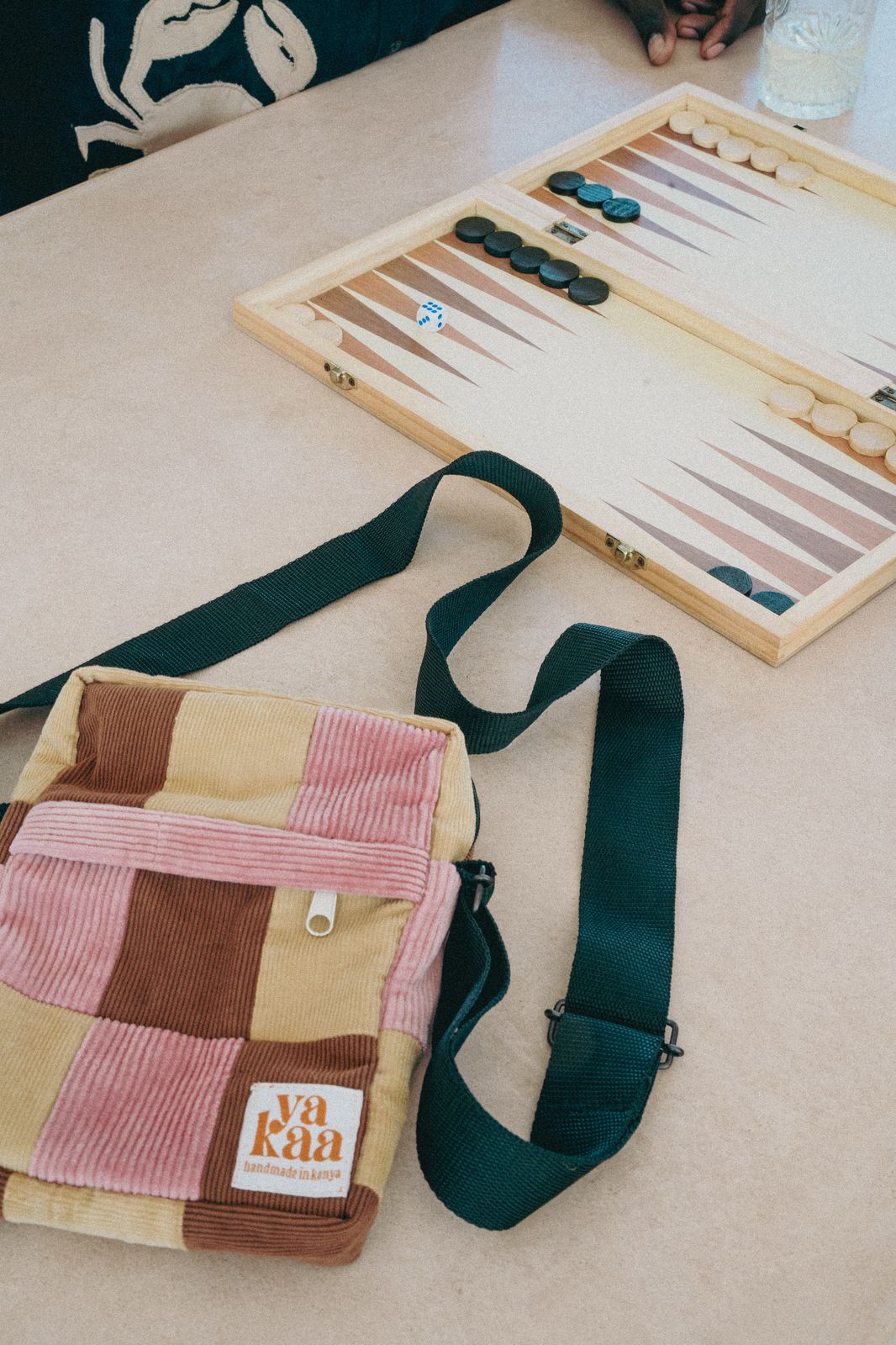 MWILI crossbody bags (pink+brown+tan)