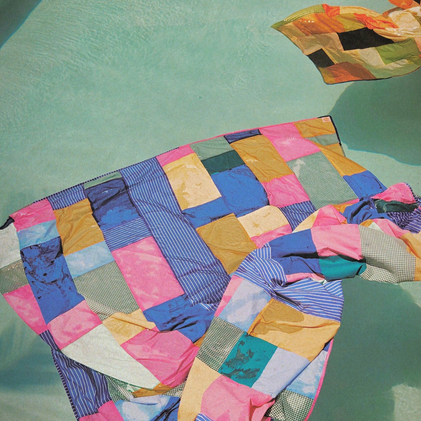 YAKAA patchwork textile (pink+blue)