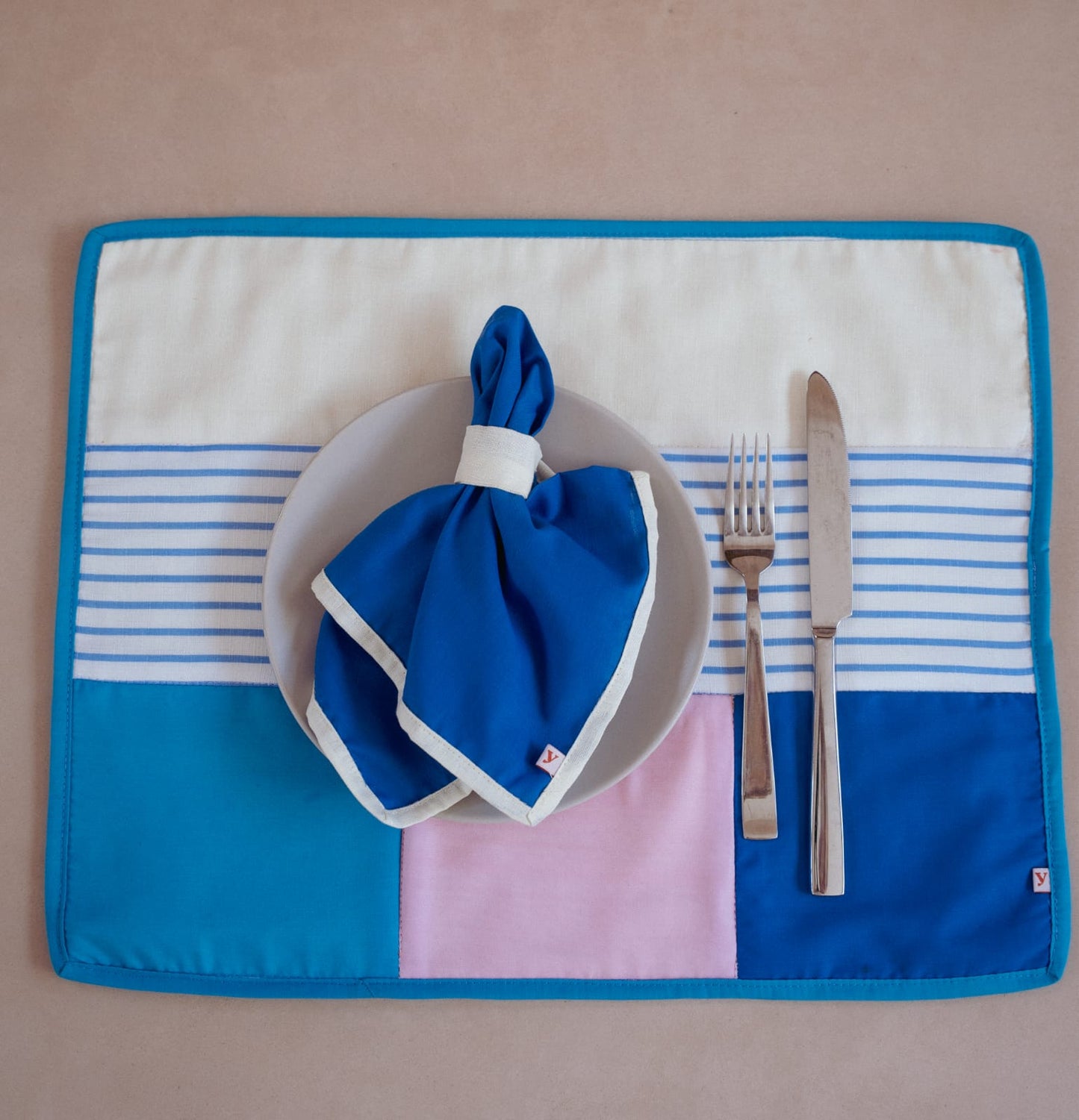 COASTAL COOL napkins (set of 4 mixed)