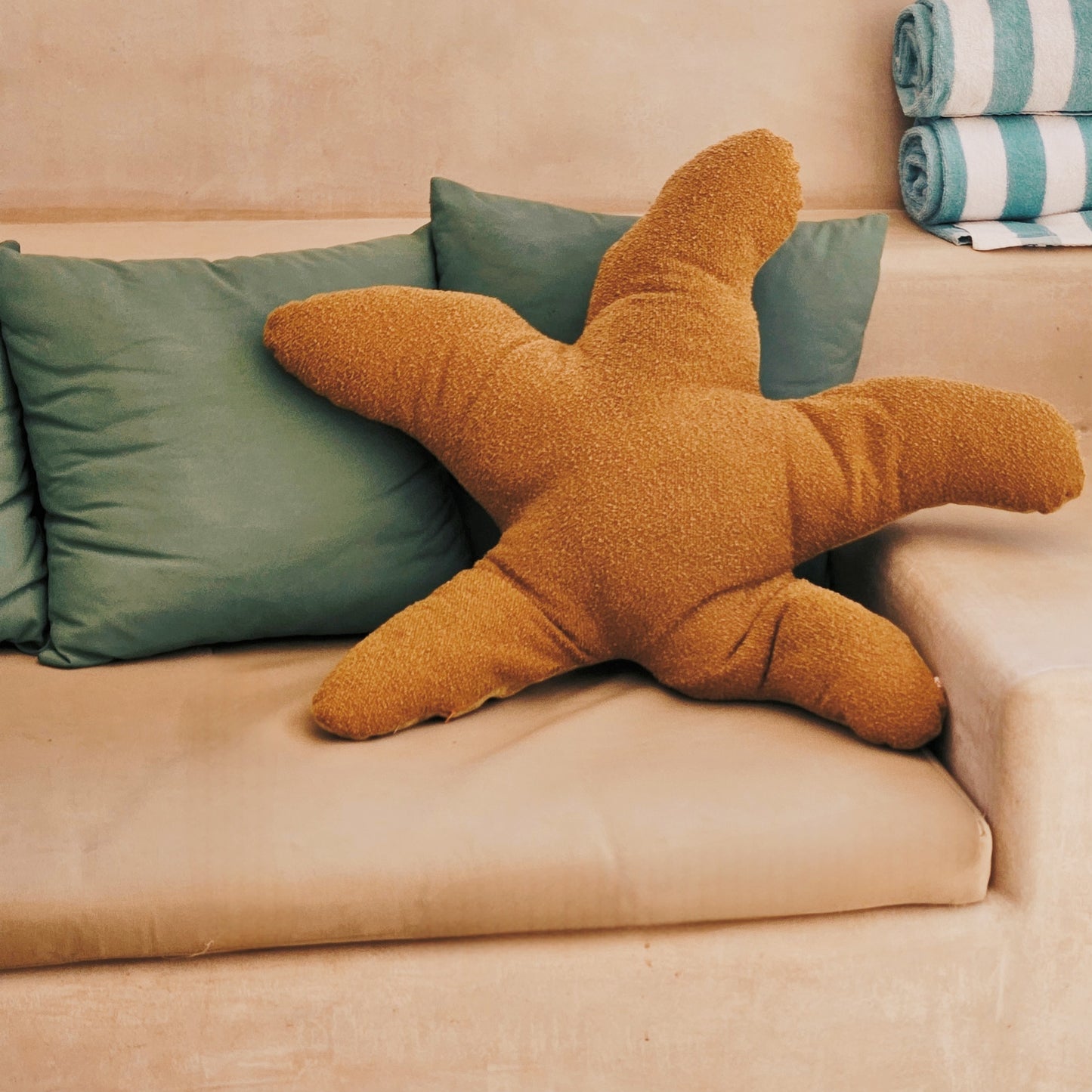 S A M A K I N Y O T A cushion (orange+purple)