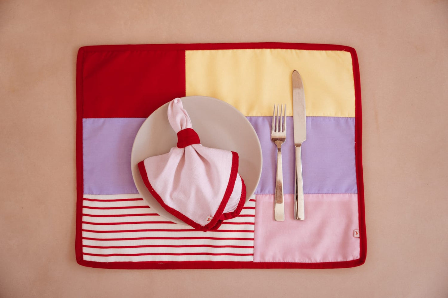 HEATWAVE napkins (set of 4 mixed)