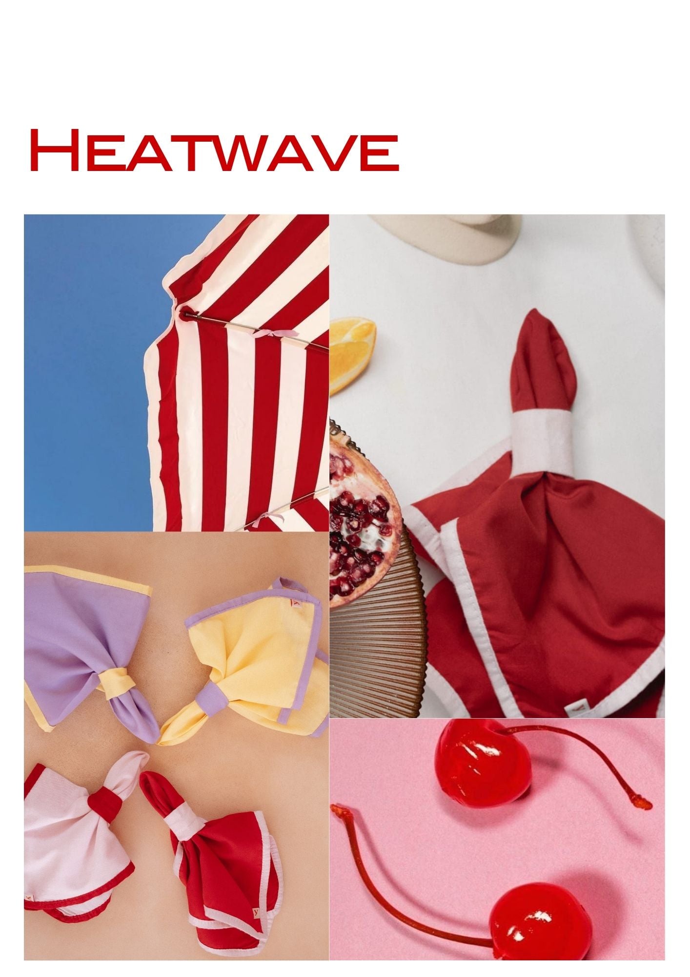 HEATWAVE placemats (set of 6)