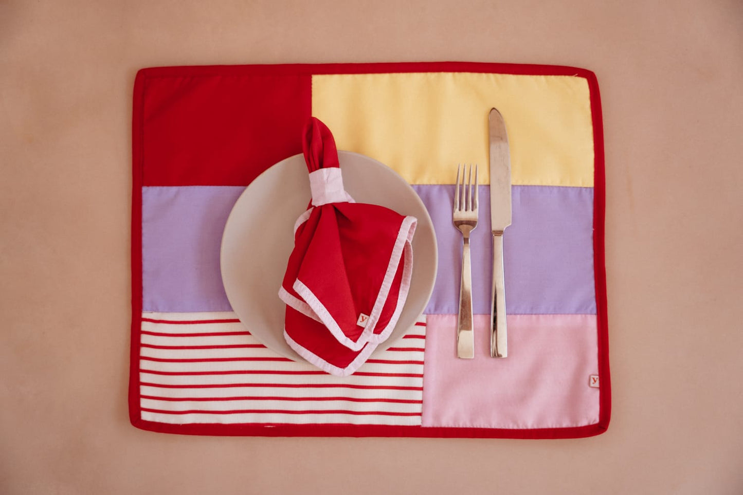 HEATWAVE napkins (set of 4 mixed)
