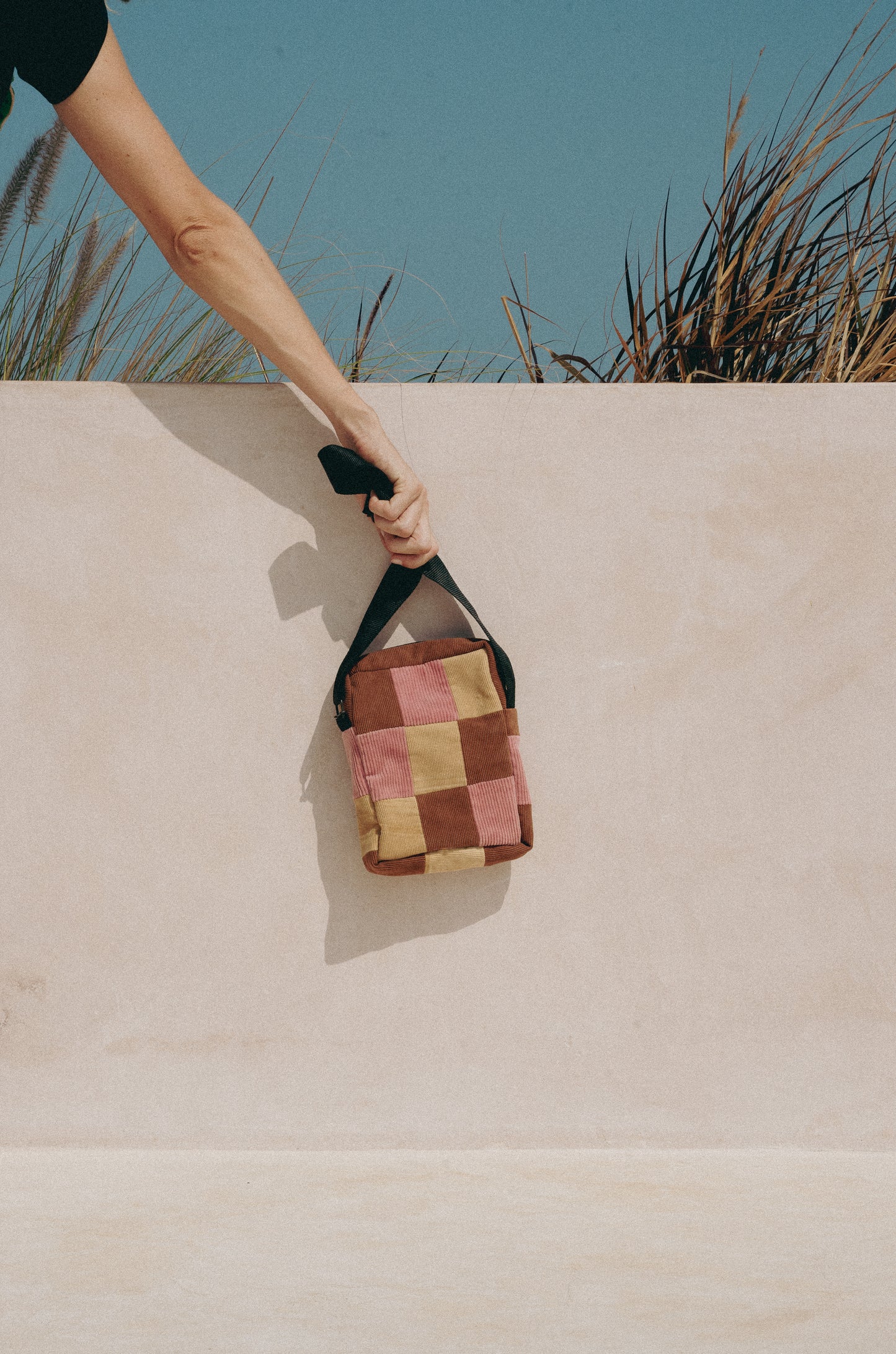 MWILI crossbody bags (pink+brown+tan)