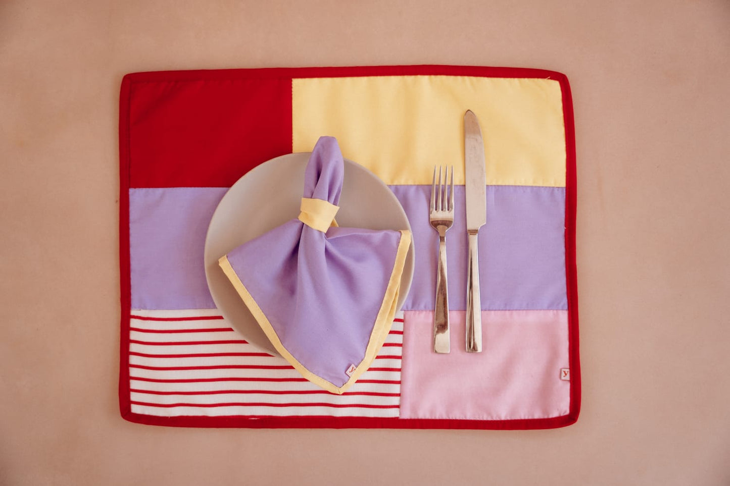 HEATWAVE napkins (set of 4 mixed)
