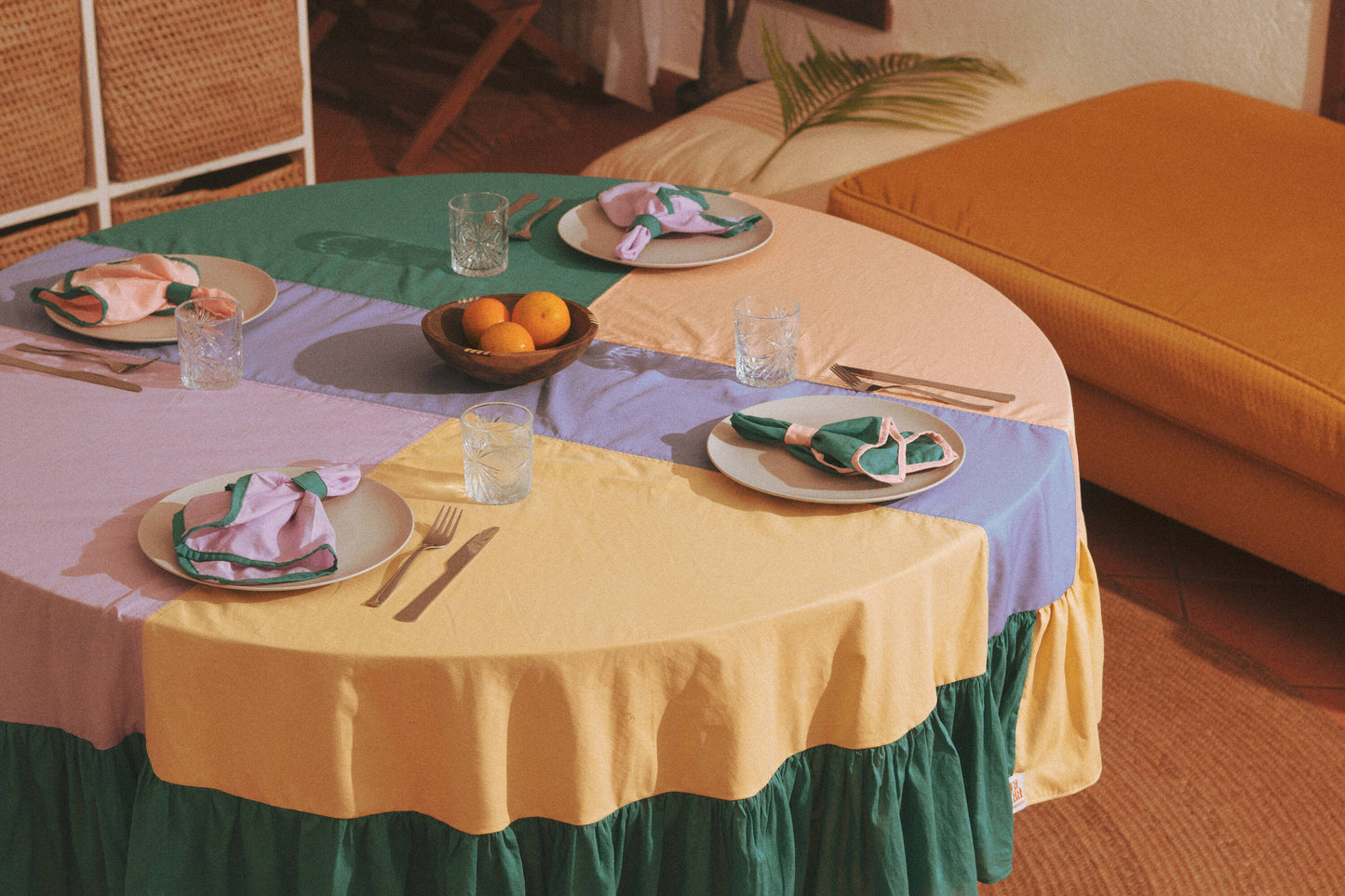 S H A N G A Z I round table cloth