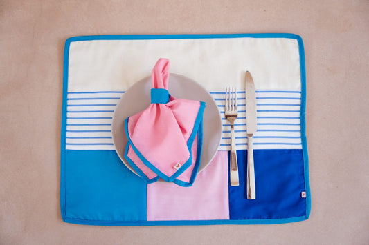 COASTAL COOL napkins (set of 4 mixed)