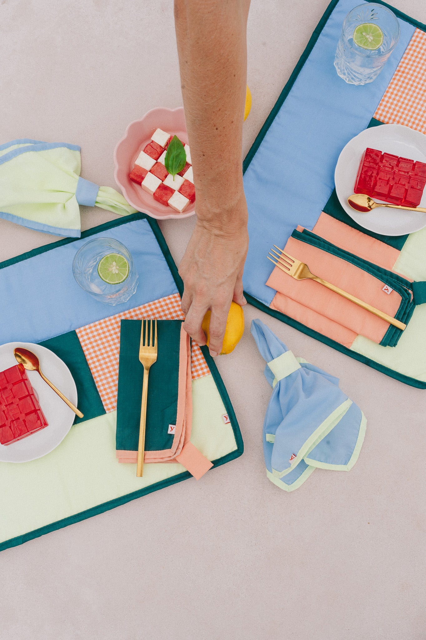 WATERMELON SUGAR placemats (set of 4)