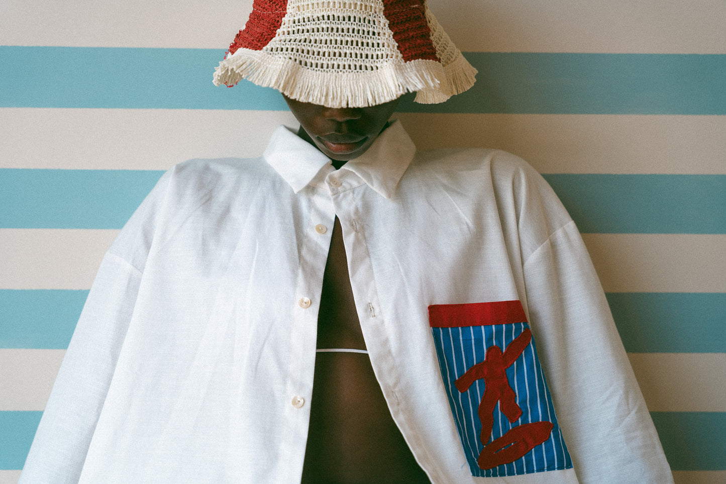 STAREHE shirt+shorts set (white)