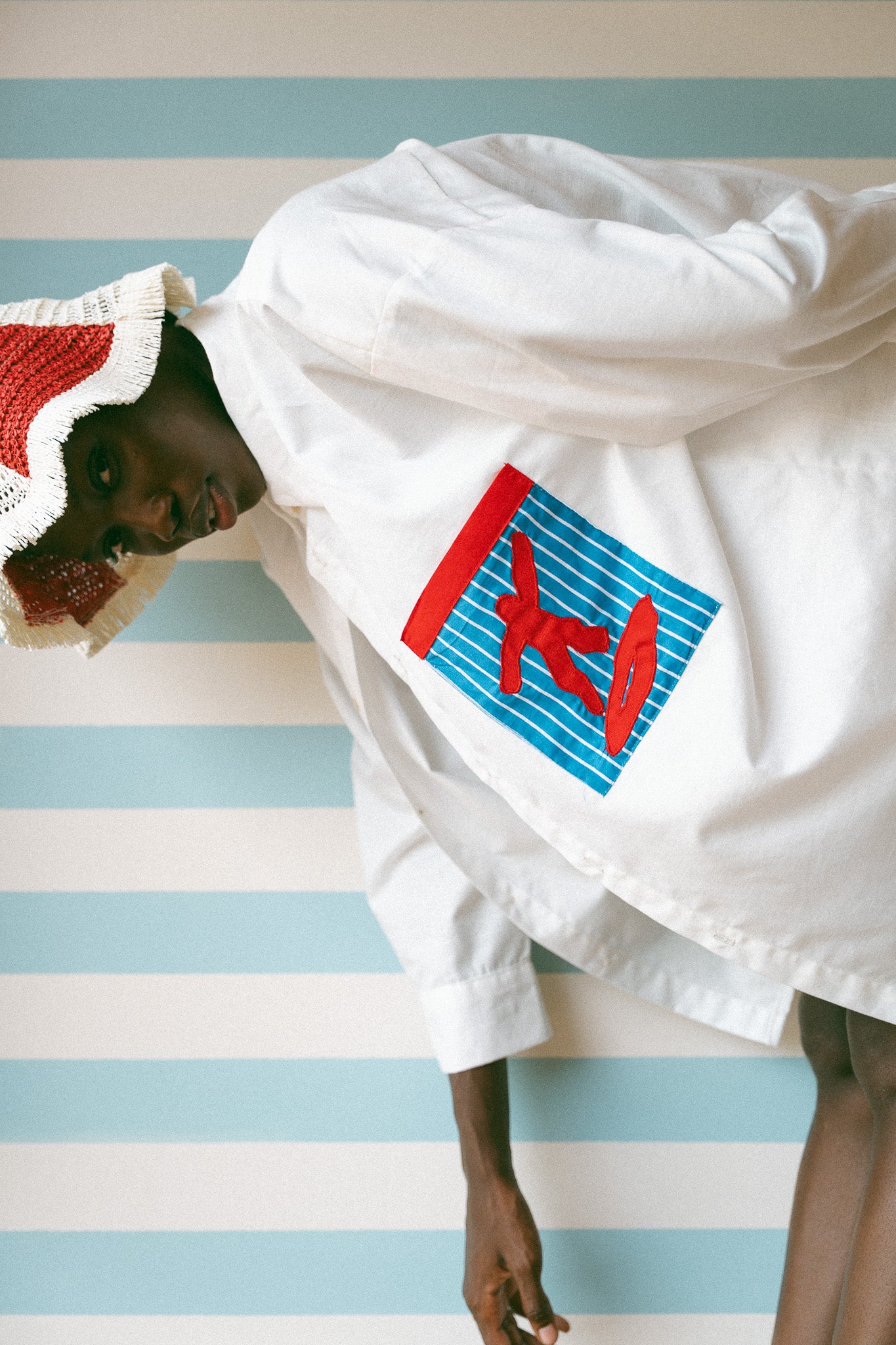 STAREHE shirt+shorts set (white)