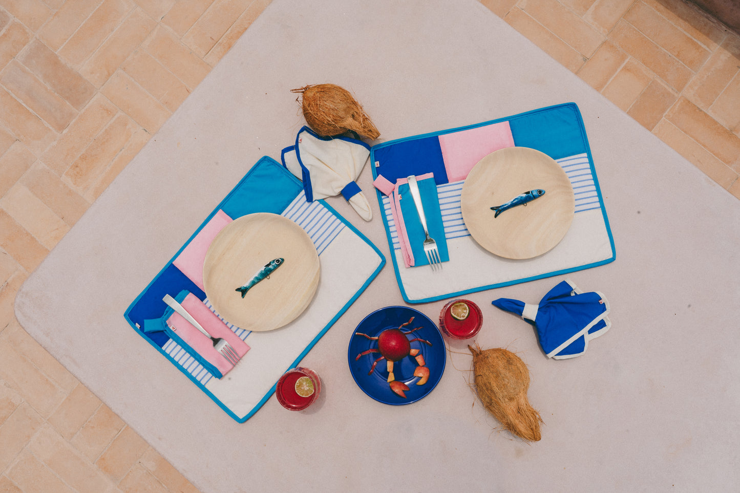 COASTAL COOL placemats (set of 4)