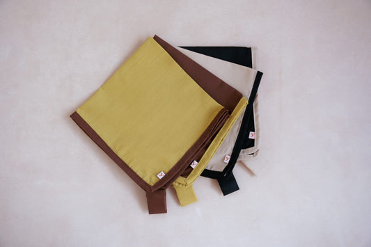 DOWN TO EARTH napkins (set of 4 mixed)